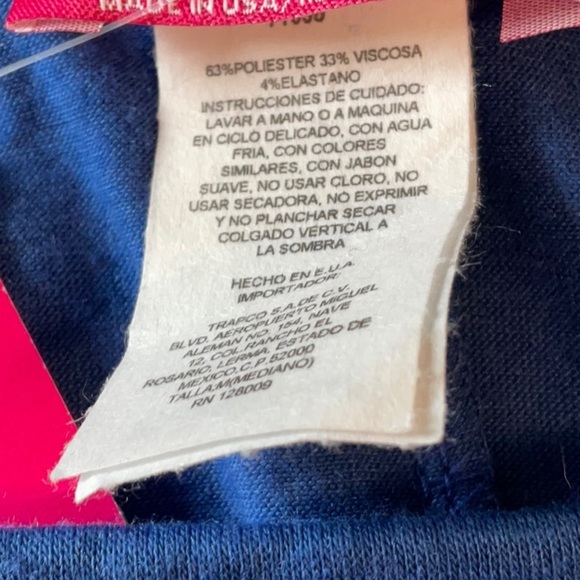 Shasa Royal Blue Women's Blouse - Picture 7 of 9